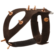  shop Pigeon Harness - Suede Spiked #7492