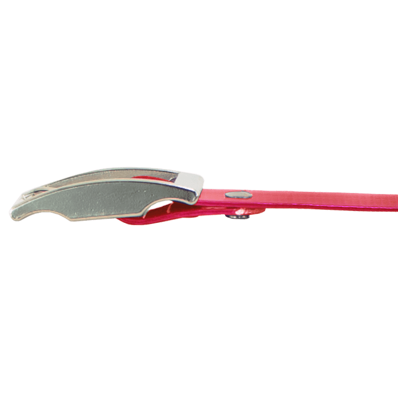 PINK 1 in. SunGlo Center Ring Collar Buckle Side