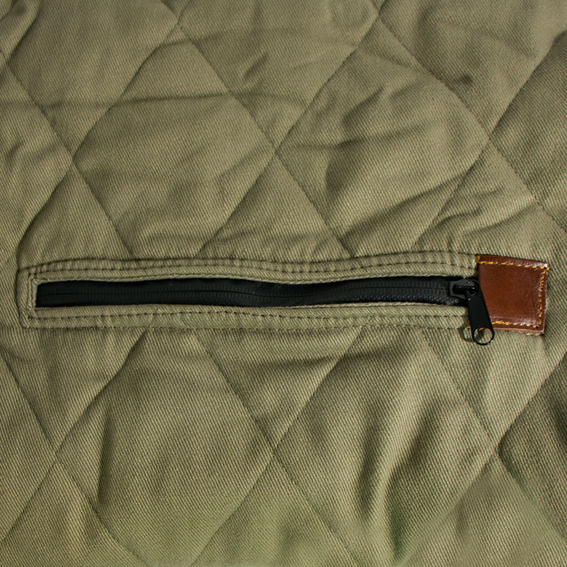 MOPIX Quilted Bench Seat Cover Zipper.