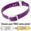 PURPLE 1 in. SunGlo O-Ring Collar