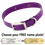 PURPLE 1 in. SunGlo Standard Collar