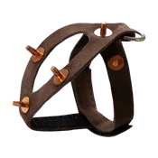  shop Quail Harness - Suede Spiked #7493
