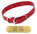RED 1 in. SunGlo D-End Collar