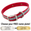 RED 1 in. SunGlo Reflective Standard Collar