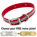 RED 1 in. SunGlo Reflective Standard Collar