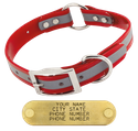 RED 1 in. SunGlo Reflective O-Ring Collar