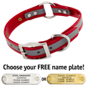 RED 1 in. SunGlo Reflective O-Ring Collar