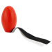 Red Plastic Launcher Dummy with Streamers by Retriev-R-Trainer