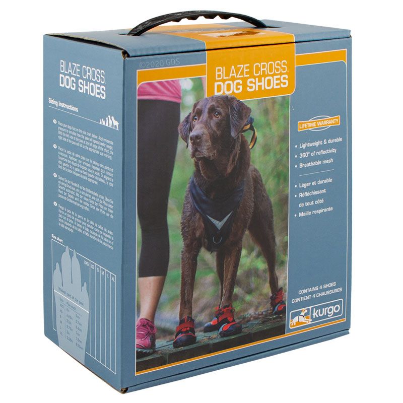 Blaze cross dog boots by kurgo set of 4 69 95 