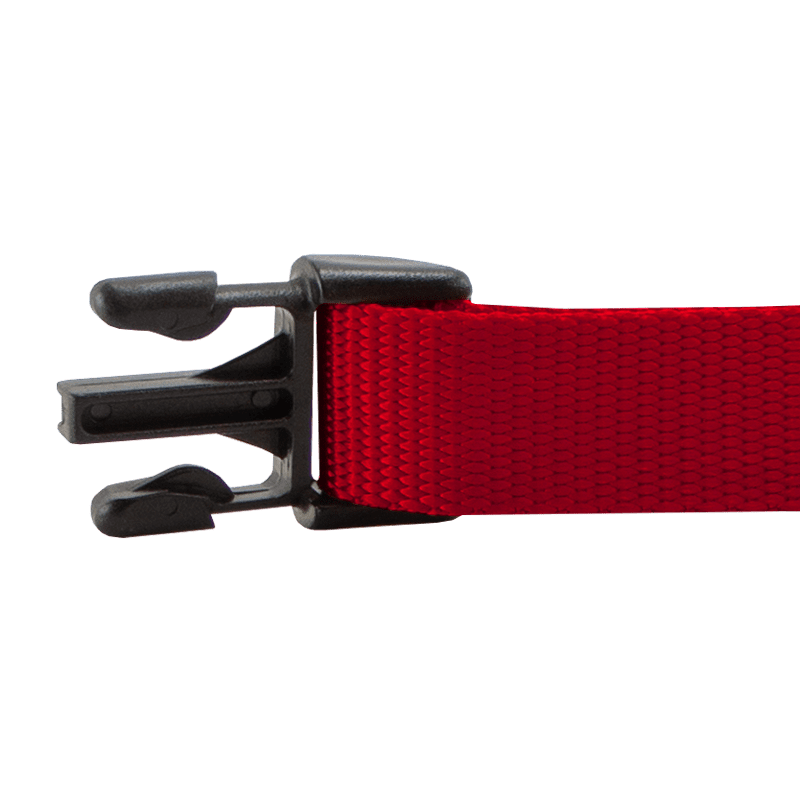 MOPIX Quick Release Nylon Dog Collar Buckle Inside Detail.