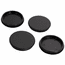 Cot Leg Plugs in Black