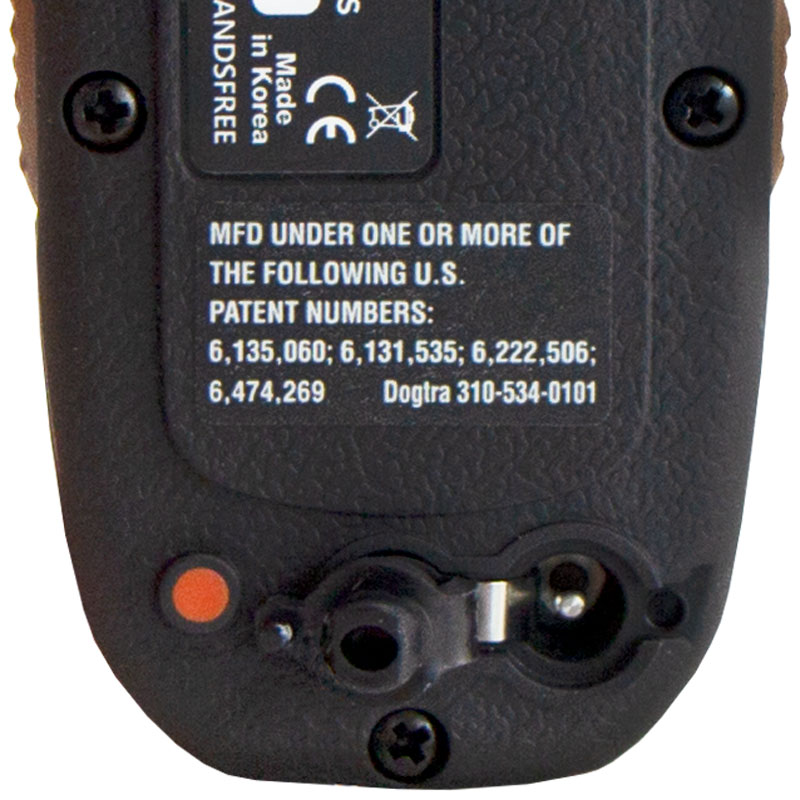 Dogtra Arc Handsfree Plus Transmitter Charging Port
