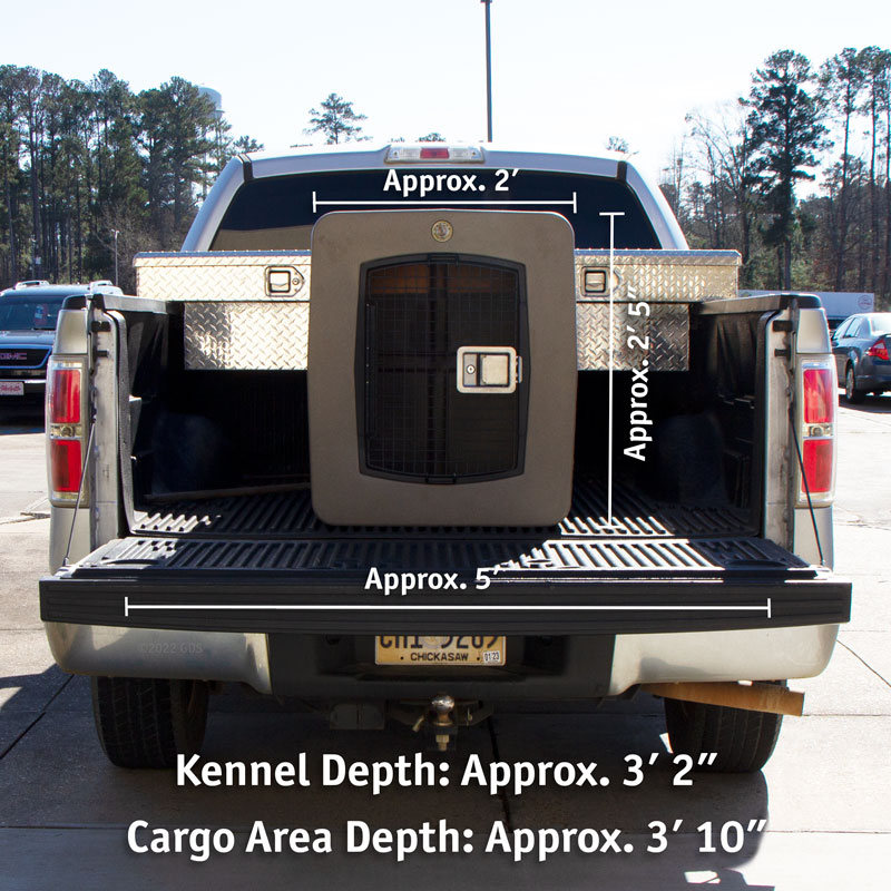 G3 Framed Door Kennel X-Large in Large Truck