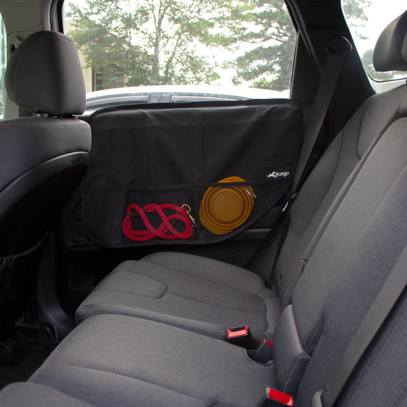 MOPIX Kurgo Car Door Guard Installed in Small SUV.