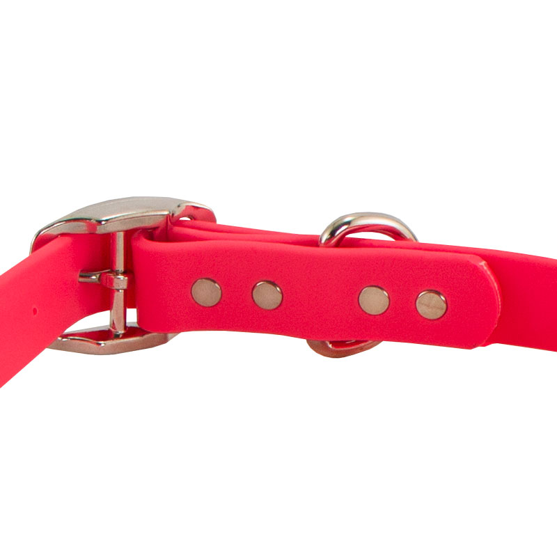 Super Heavy Duty BioThane Clamping Leash For Dogs - Center Buckle, Made In Germany