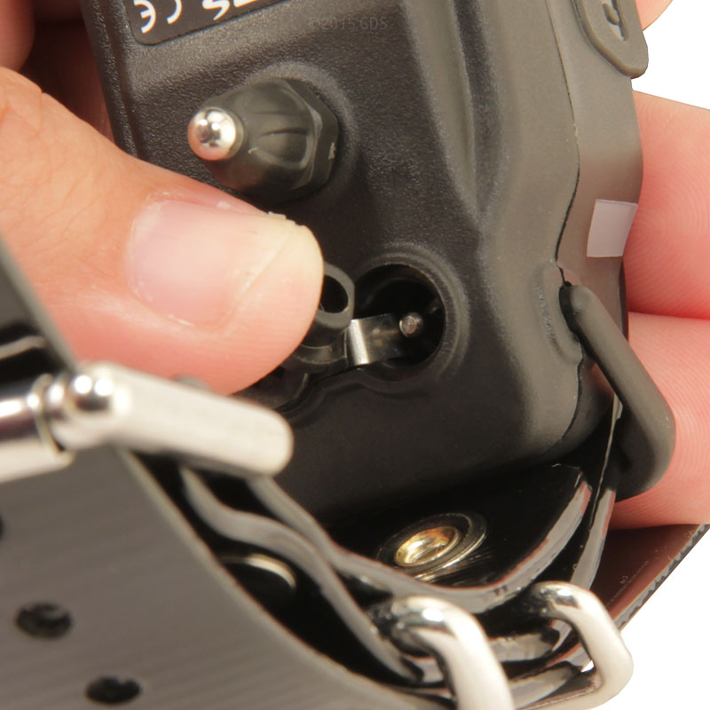 Dogtra 1902S Plus Receiver Mud Plug Detail