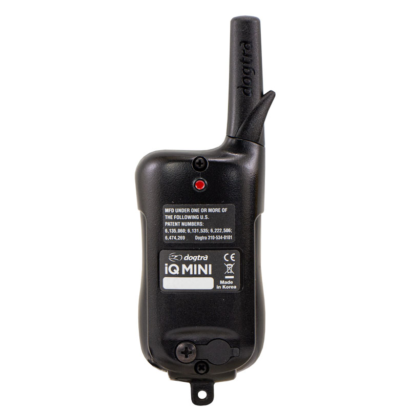 Dogtra iQ Mini Transmitter Back