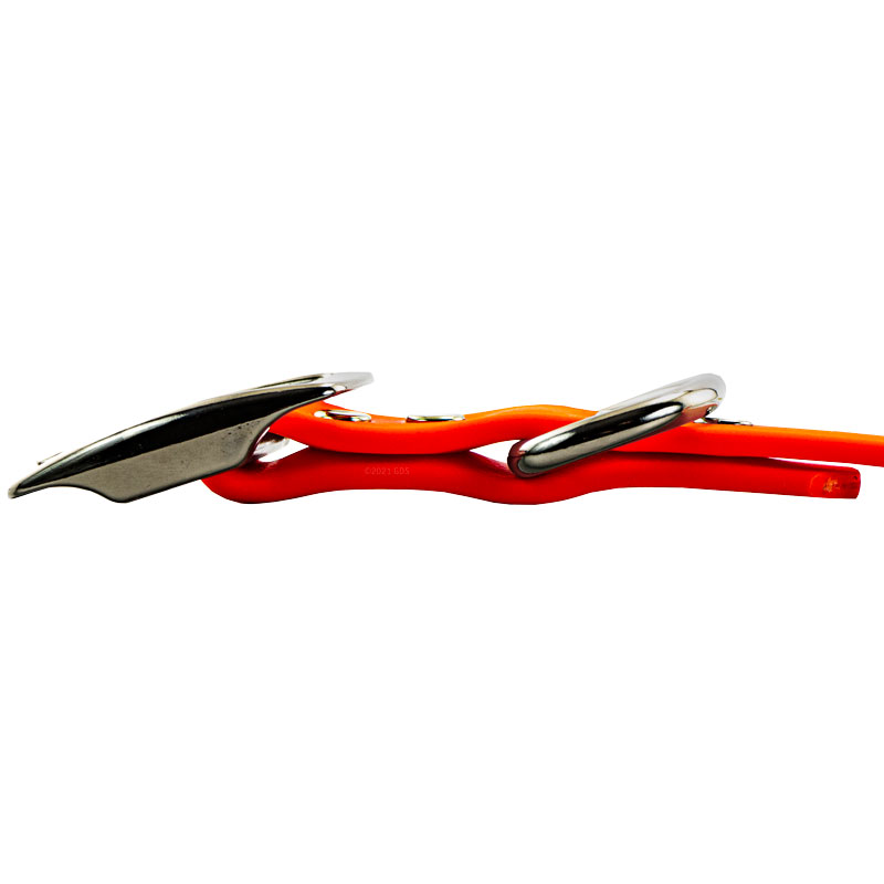 Super Heavy Biothane Standard Collar Buckle Side