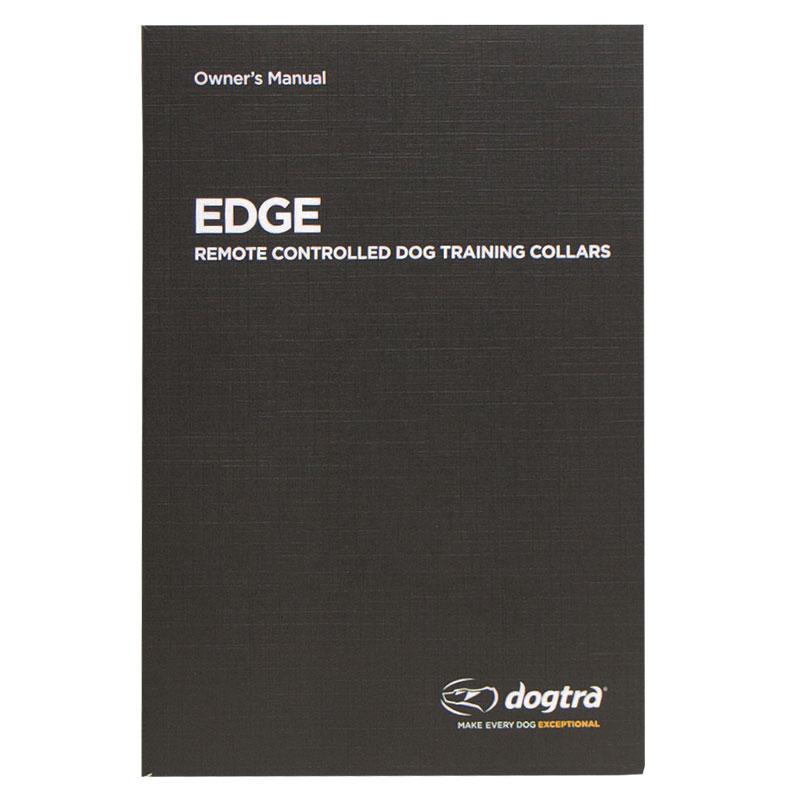 Dogtra Edge Manual Detail