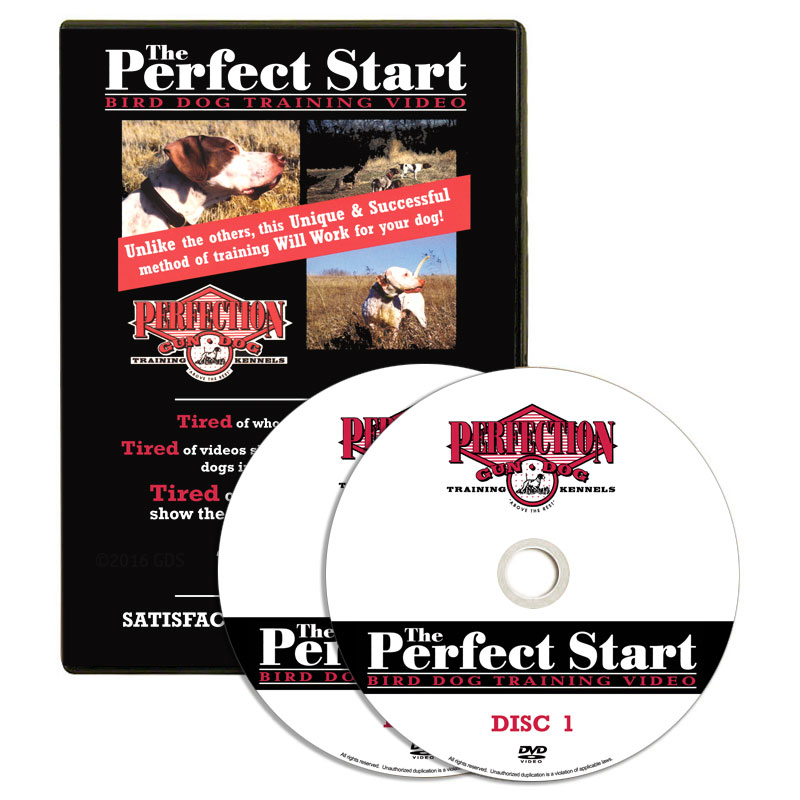 MOPIX The Perfect Start Bird Dog Training DVD.