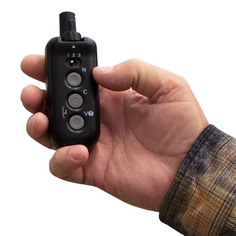 DD700 Transmitter in Hand