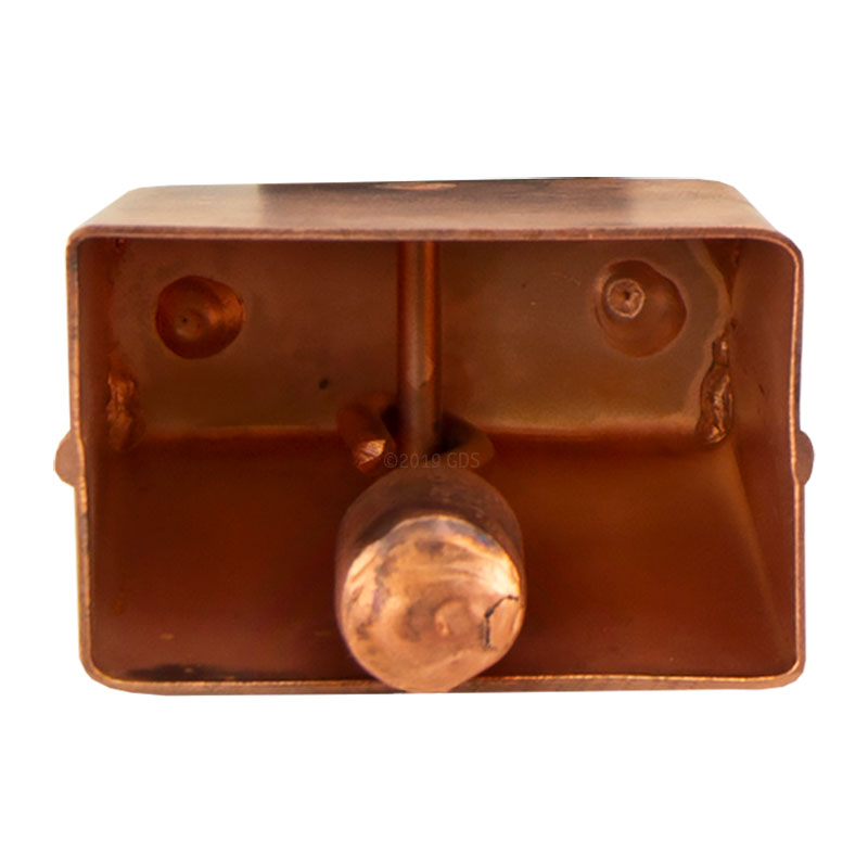 Copper Plated Bell Inside Detail
