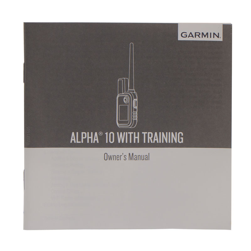 Alpha 10 Manual