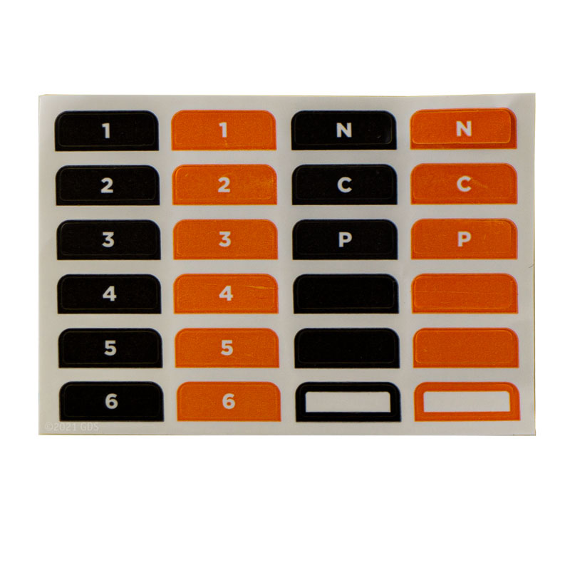 Dogtra Handsfree Square Stickers
