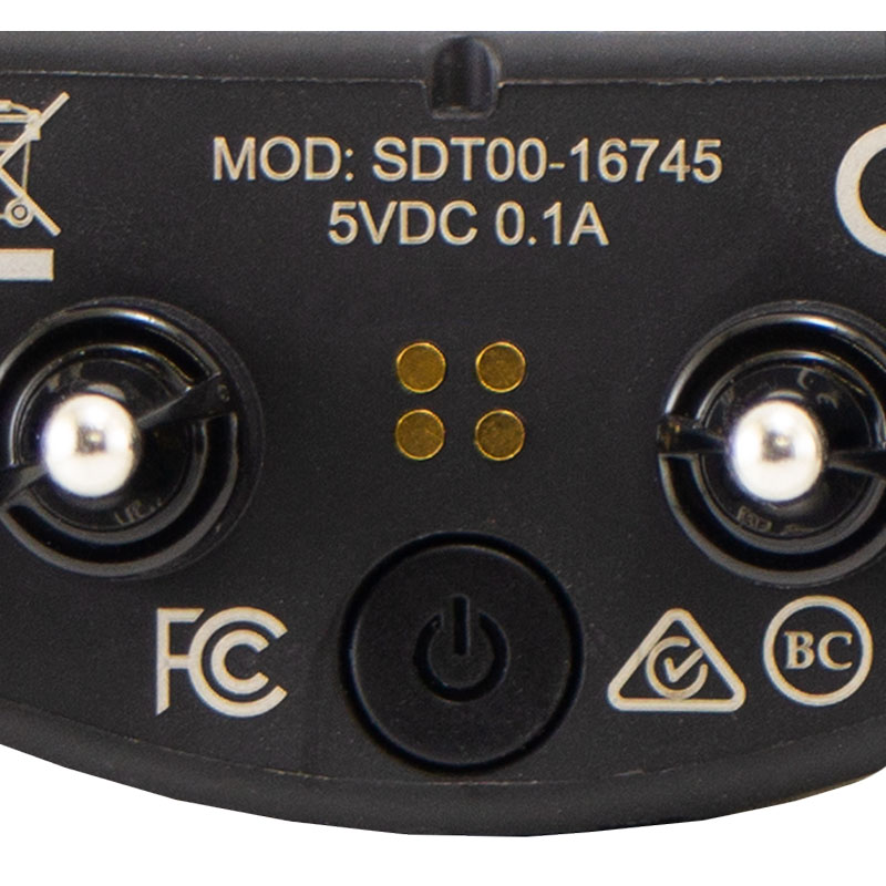 SDF 100C Collar Power Button Detail