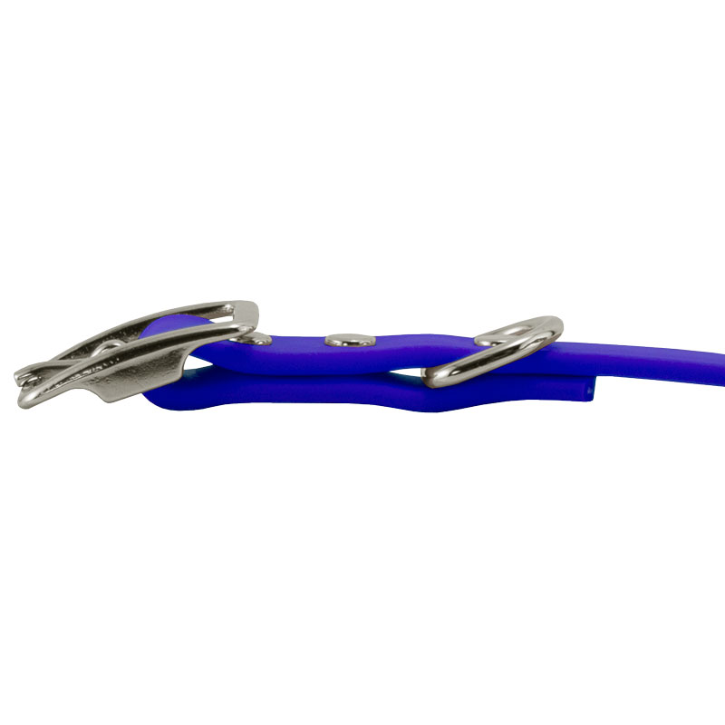 Super Heavy Biothane Standard Collar Buckle Side