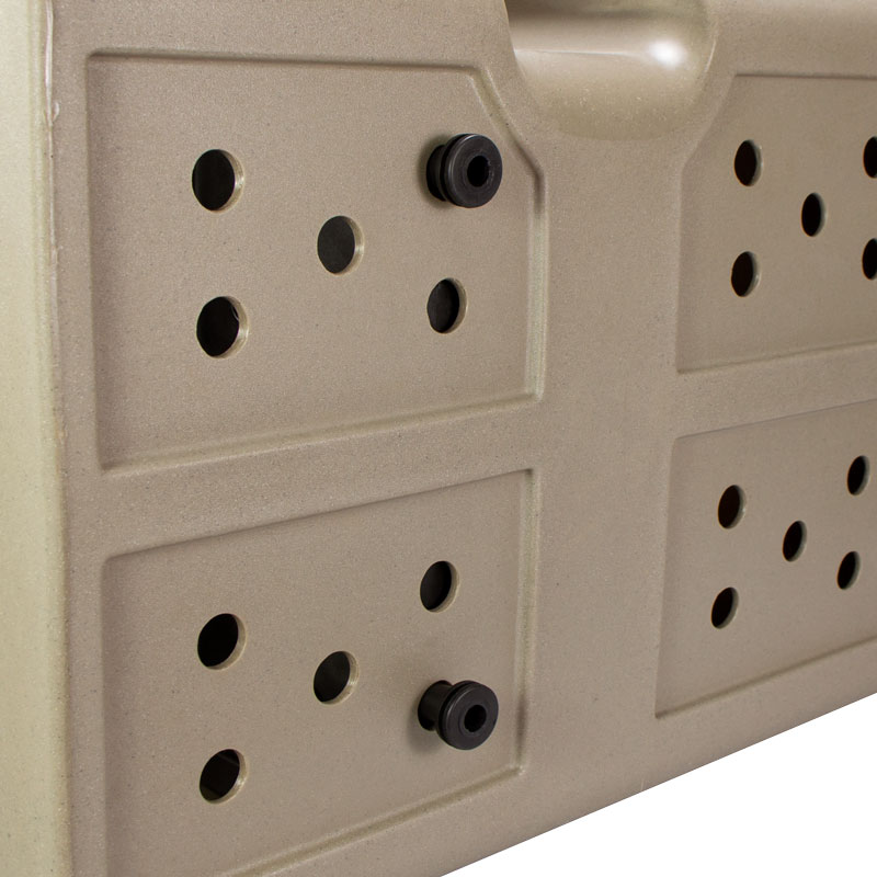 Forever Insert Kennel Divider Side View Installed