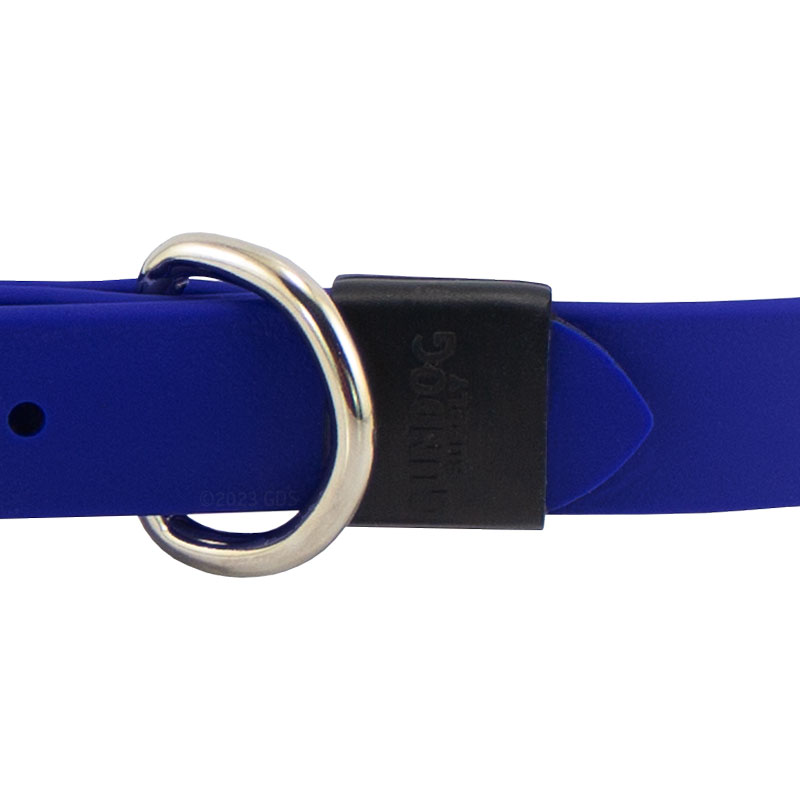 Super Heavy Biothane Standard Collar Keeper Detail