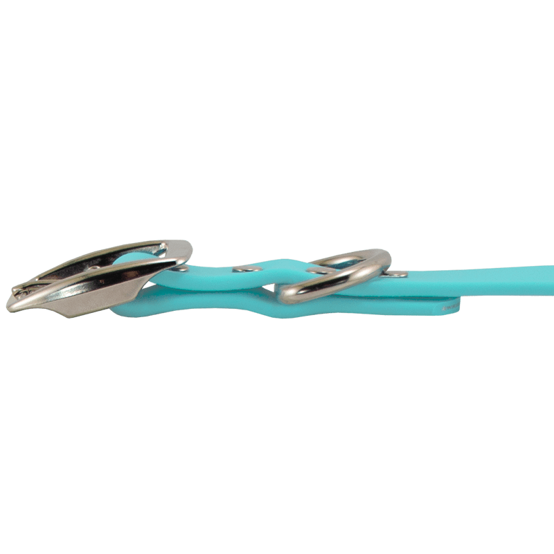 Super Heavy Biothane Standard Collar Buckle Side