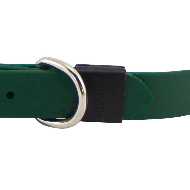 Super Heavy Biothane Standard Collar Keeper Detail