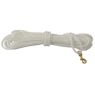 White Double Braid Check Cord