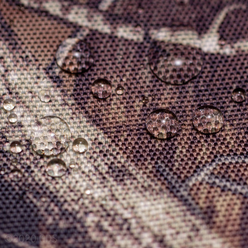 Water Beading on True Timber HTC Camo 
