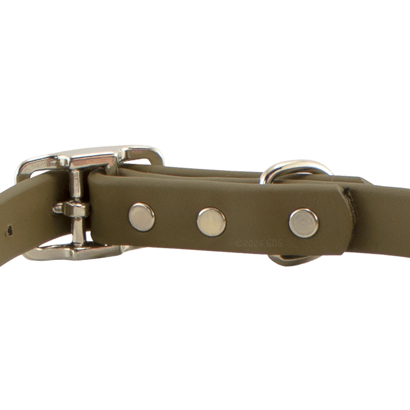 Super Heavy Biothane Standard Collar Buckle Back