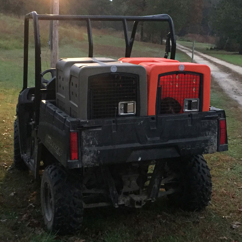 G3 Framed Door Kennel Medium in UTV