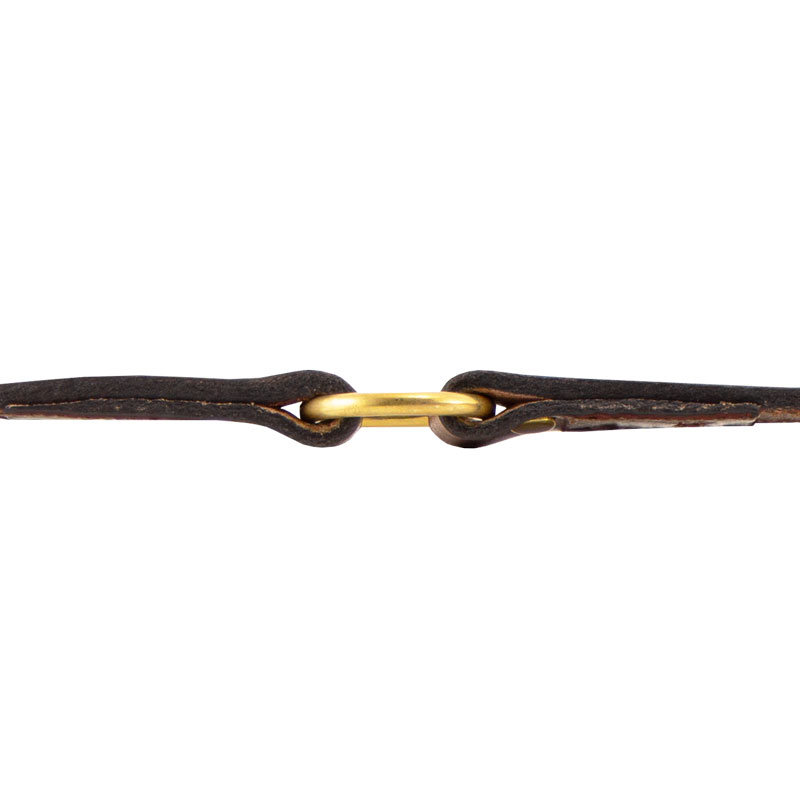 Leather Collar Center Ring Edge Detail