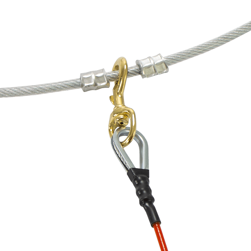 Cable Gang with Lead Attached