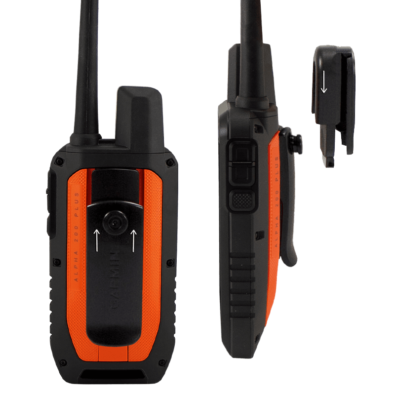 Alpha 200 Plus Handheld Clip Detail