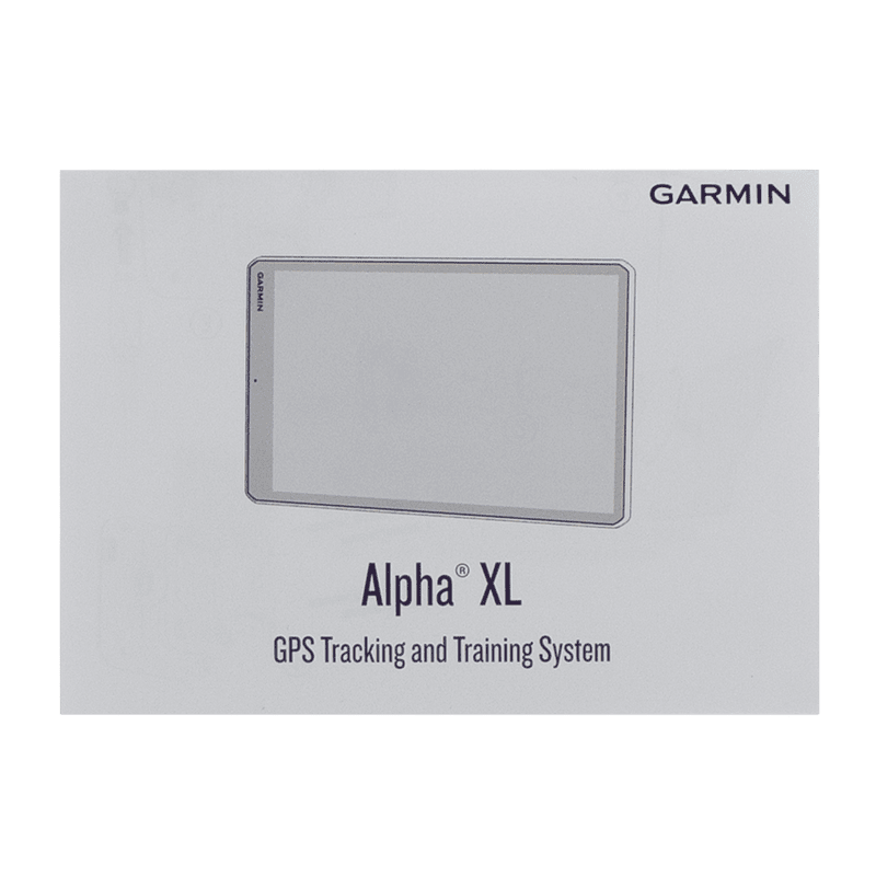 Alpha XL Manual Detail