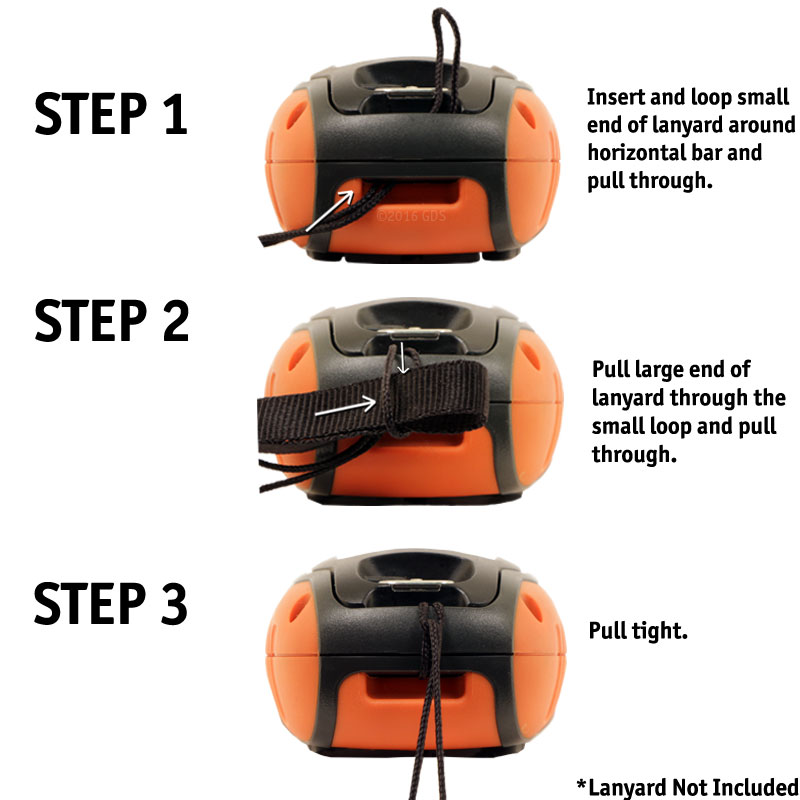 Alpha 100 Handheld Lanyard Instructions
