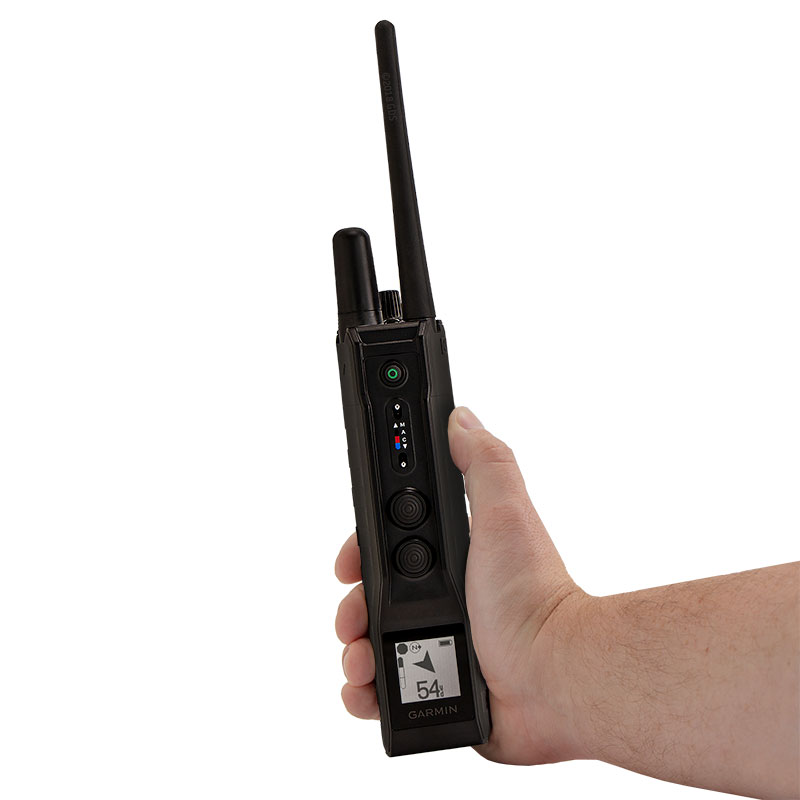 PRO 550 Plus Transmitter in Hand