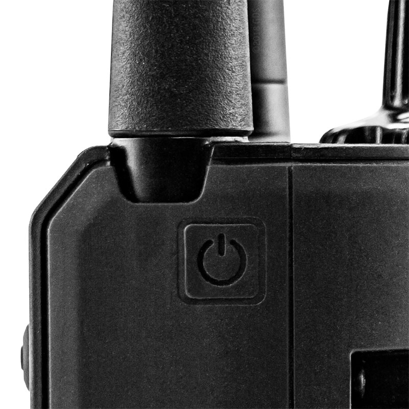PRO 550 Plus Transmitter Power Button