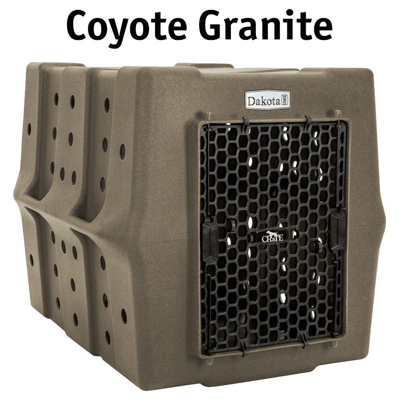 COYOTE GRANITE Crate Kennel Large