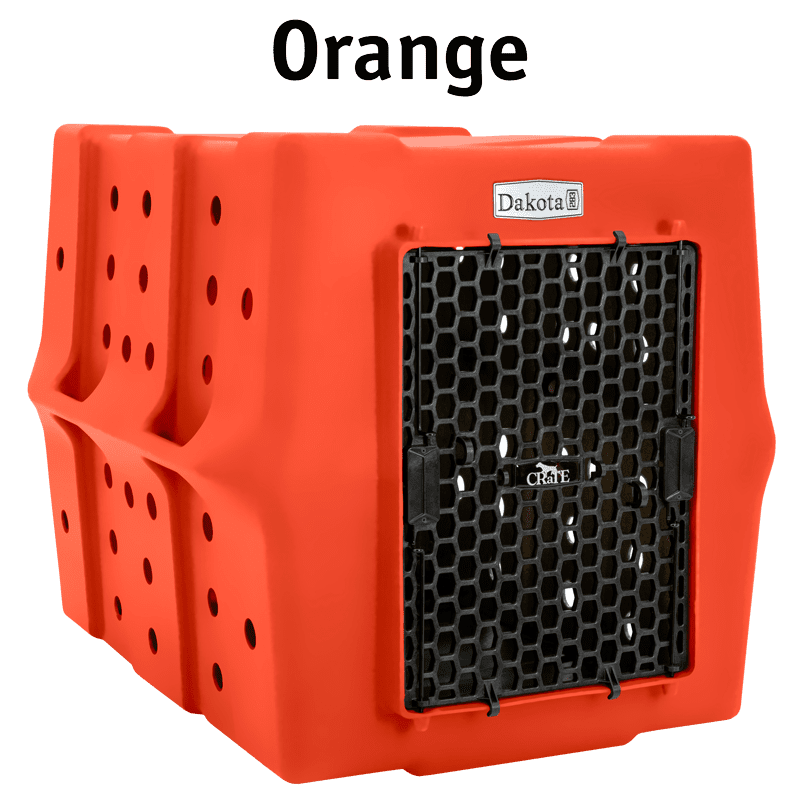 ORANGE Crate Kennel Large