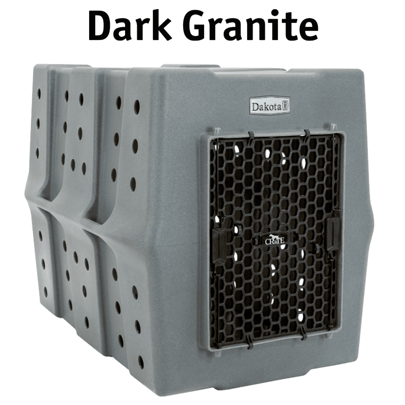 DARK GRANITE Crate Kennel XLarge