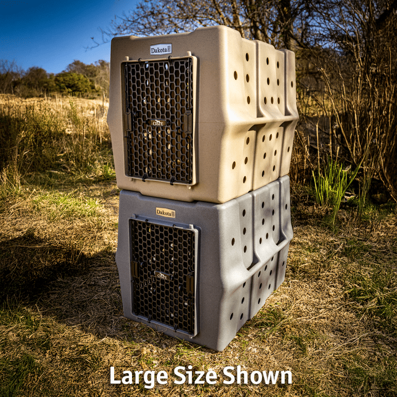 Crate Kennels Stacked