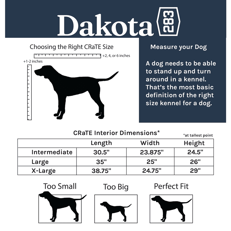 Crate Kennel Size Guide
